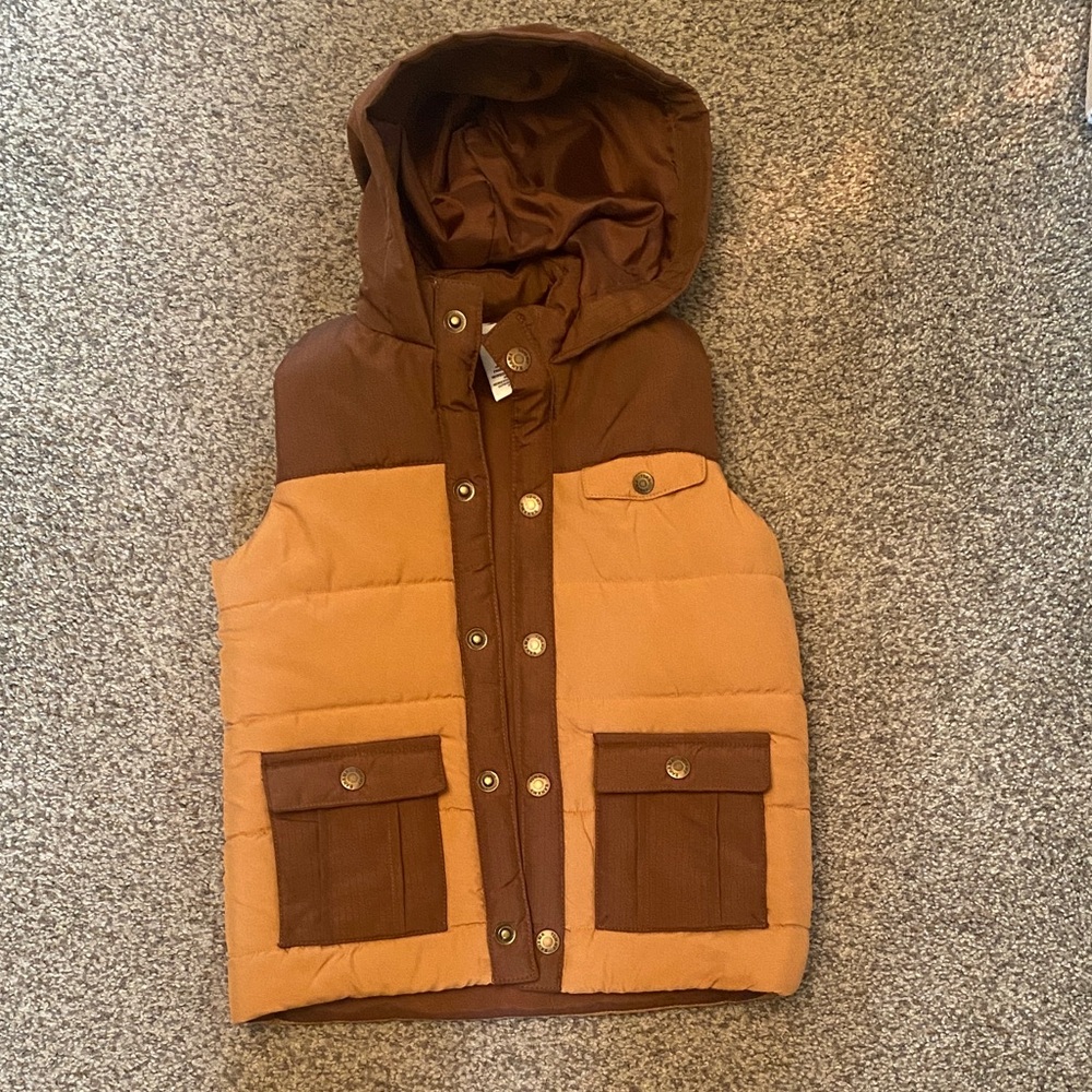 Tommy Bahama Brown Quilted Vest